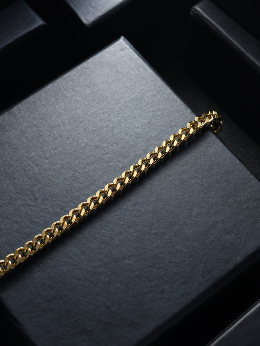 DripD Gold Cuban Bracelet